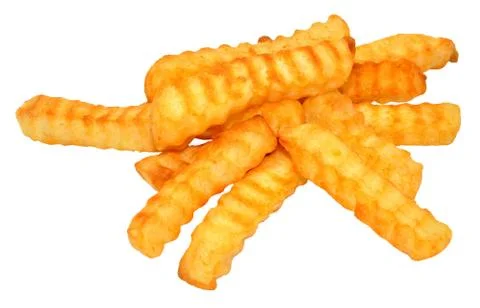 Crinkle Cut Chips Stock Photos
