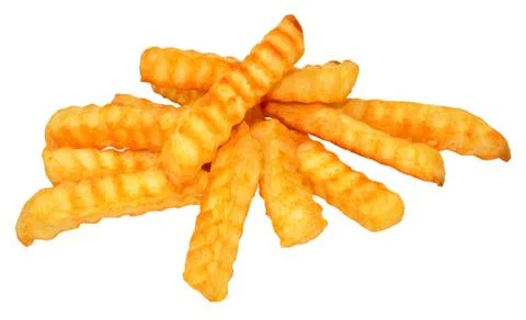 Crinkle Cut Chips Stock Photos
