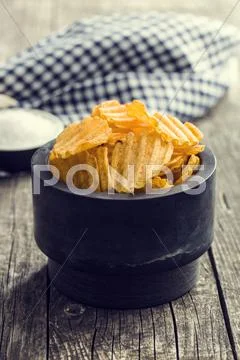 Crinkle Cut Potato Chips.