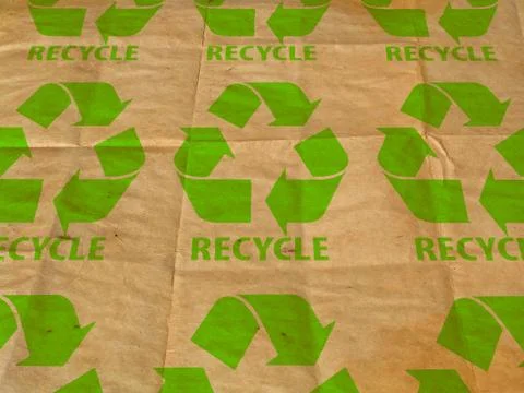 Crinkled paper Stock Photos