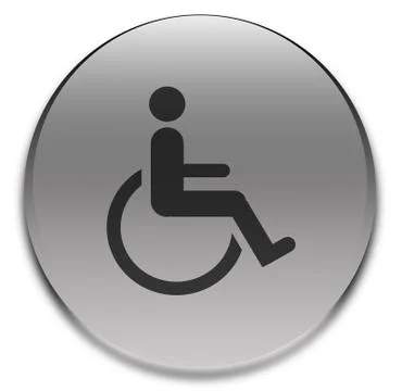Cripple sign Stock Illustration