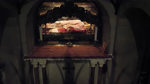 Cripta of Sant Ambrogio, Milan Stock Footage 139039233