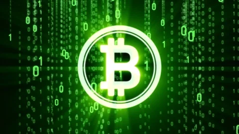 Cripto currency bitcoin Vídeos de archivo 80233750