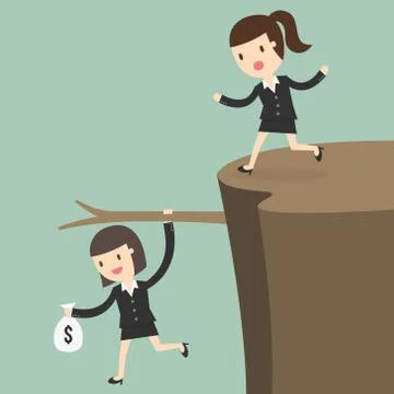 Crisis concept Stock Illustration