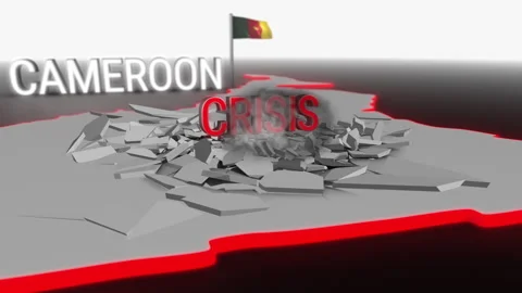 Crisis hits Cameroon Stock Footage 265011838