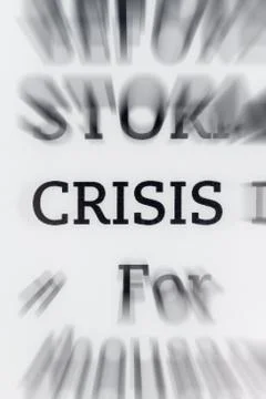 Crisis Stock Illustration