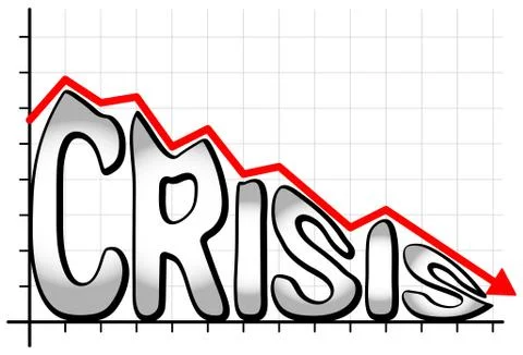 Crisis Stock-Illustration