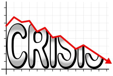 Crisis Stock Illustration