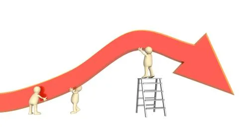 Crisis Stock Illustration