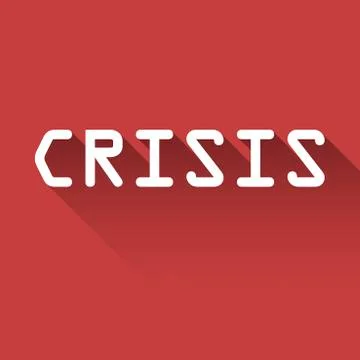 Crisis Stock Illustration