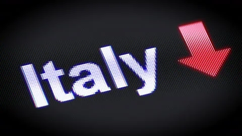 Crisis in Italy. Video stock 225139710