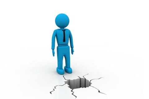 Crisis kills Stock Illustration