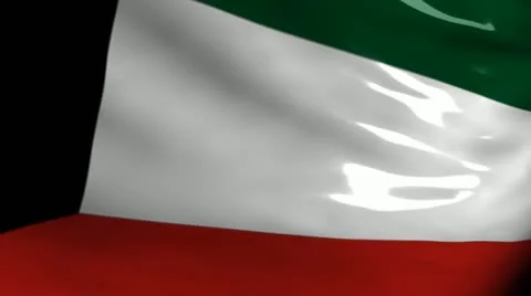 Crisis location map series, Kuwait. Stock Footage 11226574