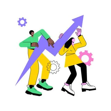 Crisis management abstract concept vector illustration. 스톡 일러스트