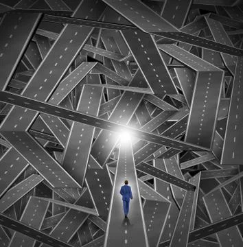 Crisis manager Stock Illustration