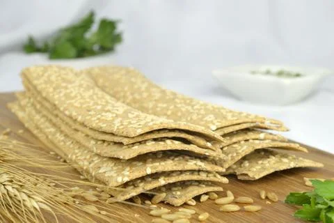 Crisp bread Stock Photos