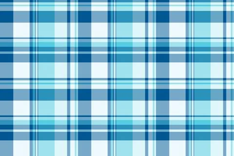 Crisp, clean blue plaid pattern.  Perfect for textiles, websites, packaging,  Illustrazione stock