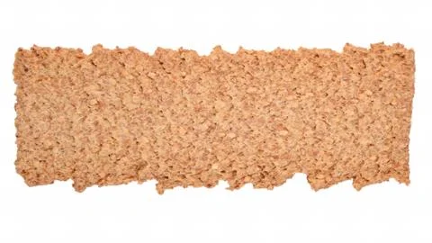 Crisp cracker isolated on white Stock Photos