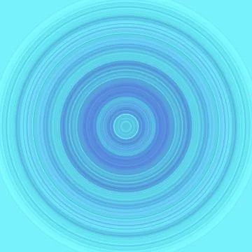 Crisp Line Circles Illustrazione stock