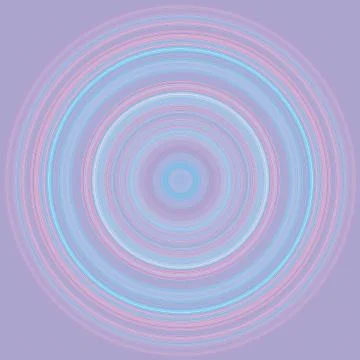 Crisp Line Circles Illustrazione stock