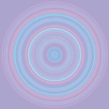 Crisp Line Circles Illustrazione stock