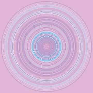 Crisp Line Circles Stock Illustration