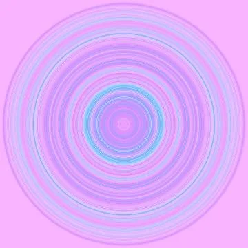 Crisp Line Circles Illustrazione stock