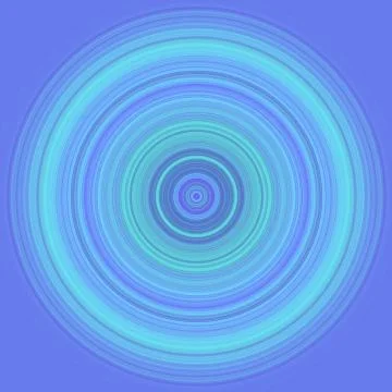 Crisp Line Circles Stock Illustration