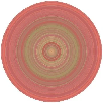 Crisp Line Circles Stock Illustration