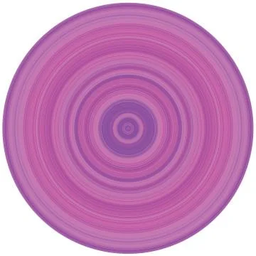 Crisp Line Circles Illustrazione stock