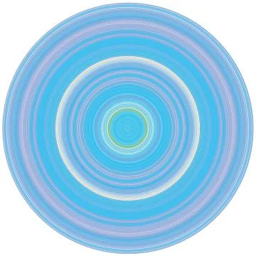 Crisp Line Circles Stock Illustration