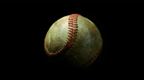 Crisp macro baseball Stock Footage 755506