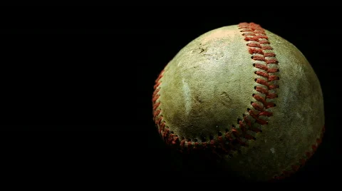 Crisp macro baseball Stock-Footage 755574