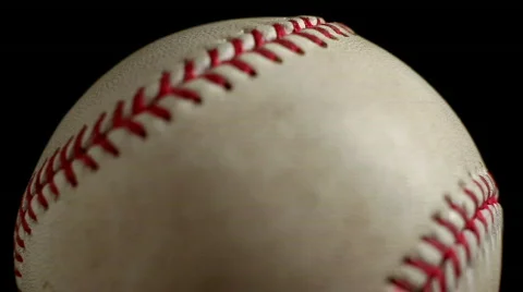 Crisp macro baseball Stock-Footage 770332