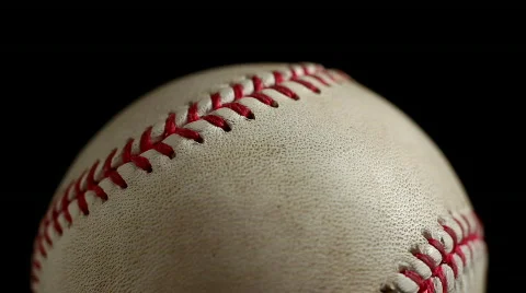 Crisp macro baseball Stock-Footage 770431