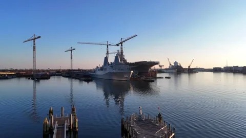 Crisp Waters - Norfolk, VA Video stock 336389053