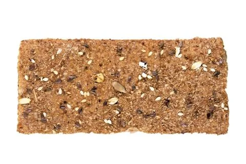 Crispbread with seeds. Stock Photos