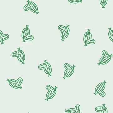 Crispr tool genetic engineering line seamless pattern イラスト素材