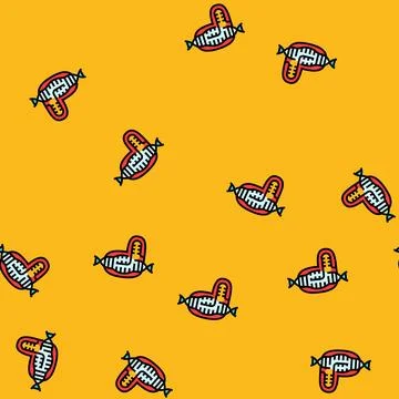Crispr tool genetic engineering vector seamless pattern Stockillustratie