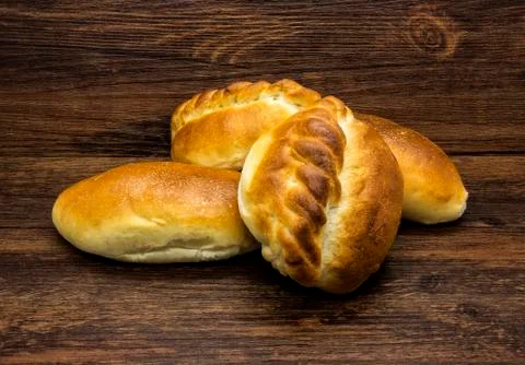 Crispy buns Stock Photos