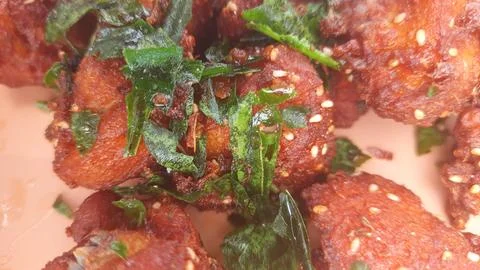 Crispy Chicken 65 Stock Photos