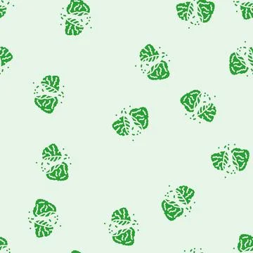 Crispy chicken fried glyph seamless pattern 스톡 일러스트