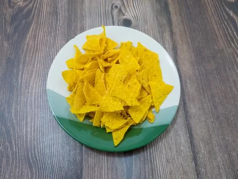 Crispy chips Stock Photos