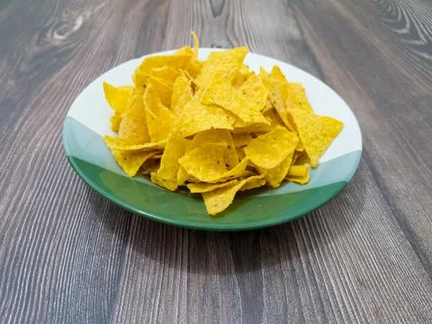 Crispy chips Stock Photos