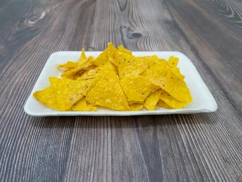 Crispy chips Stock Photos