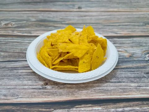 Crispy chips Stock Photos