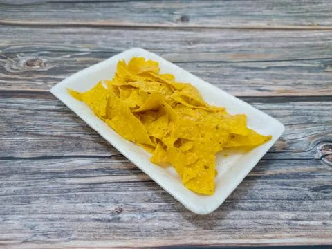 Crispy chips Stock Photos