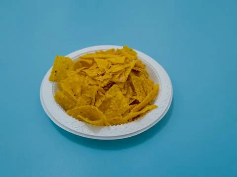 Crispy chips Foto stock