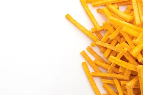 Crispy corn snack Stock Photos