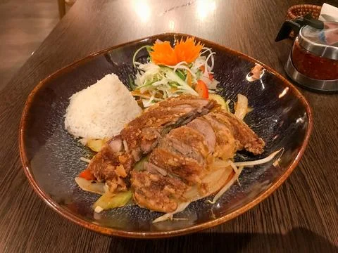 Crispy duck Stock Photos